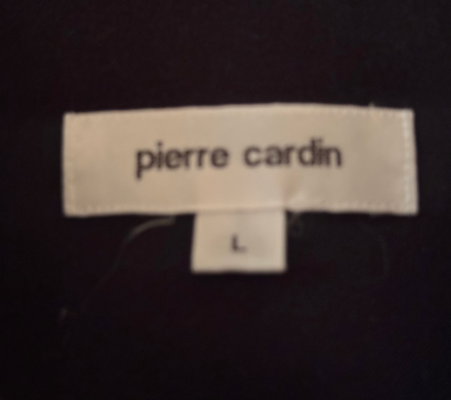 Pierre Cardin Black Hawaiian Shirt