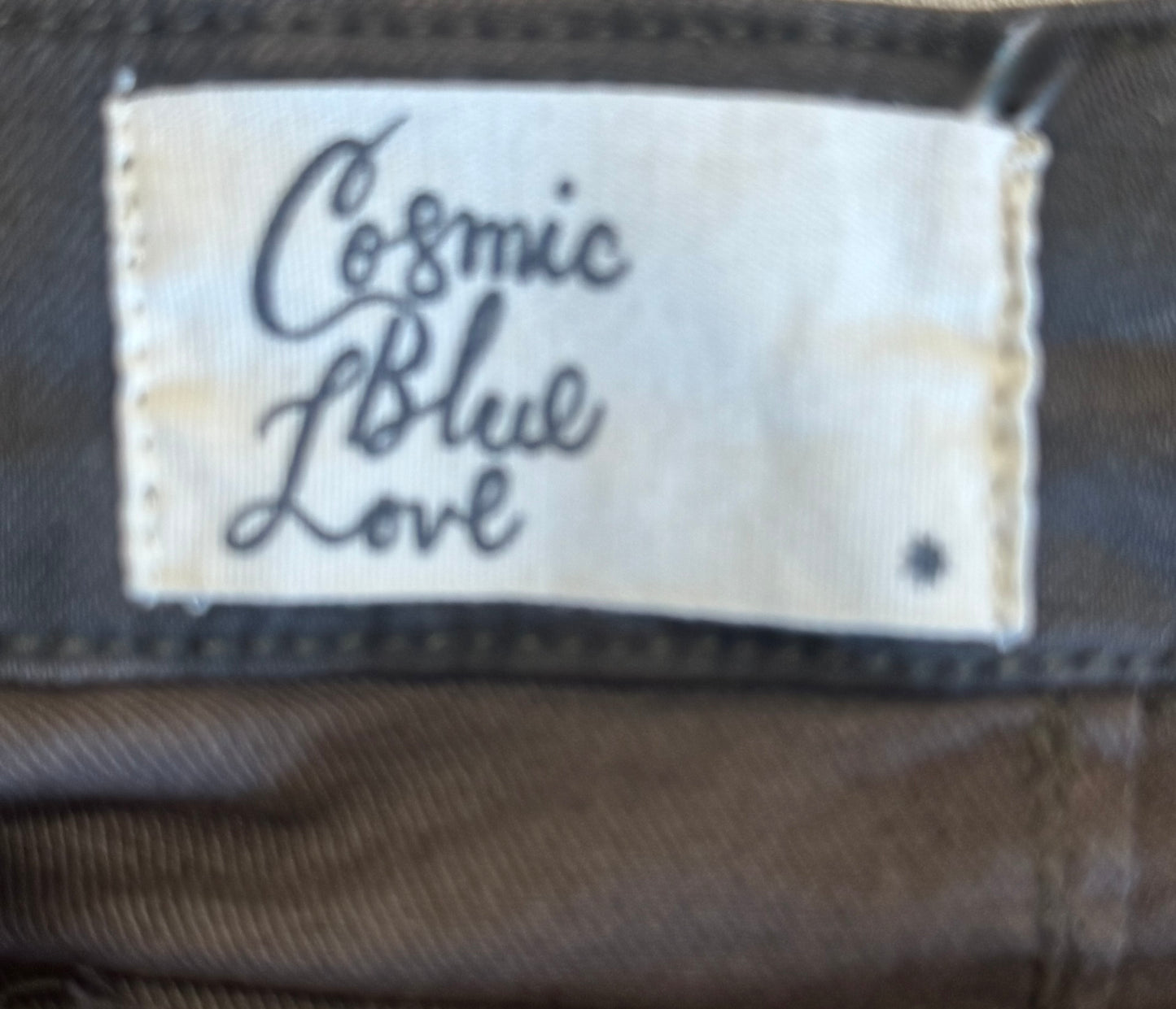 Cosmic Blue Love Brown Camouflage Pants
