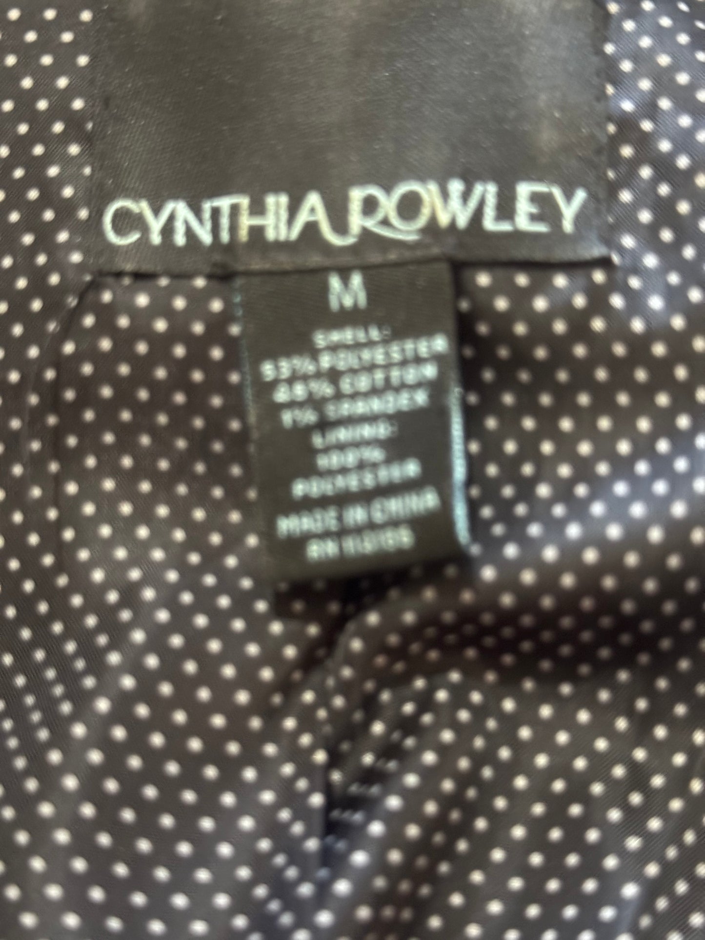 Cynthia Rowley Gray Belted Jacket
