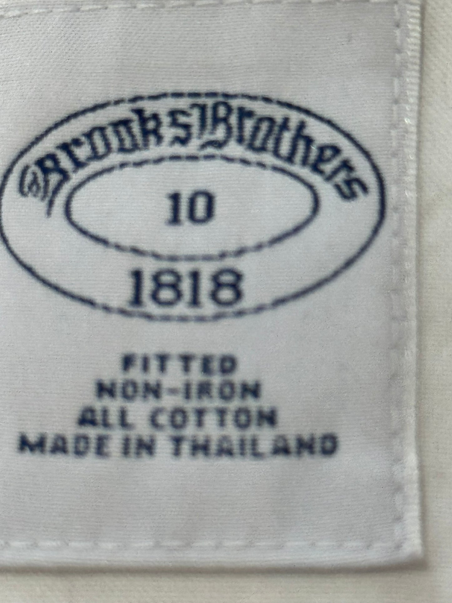 Brooks Brothers White Blouse