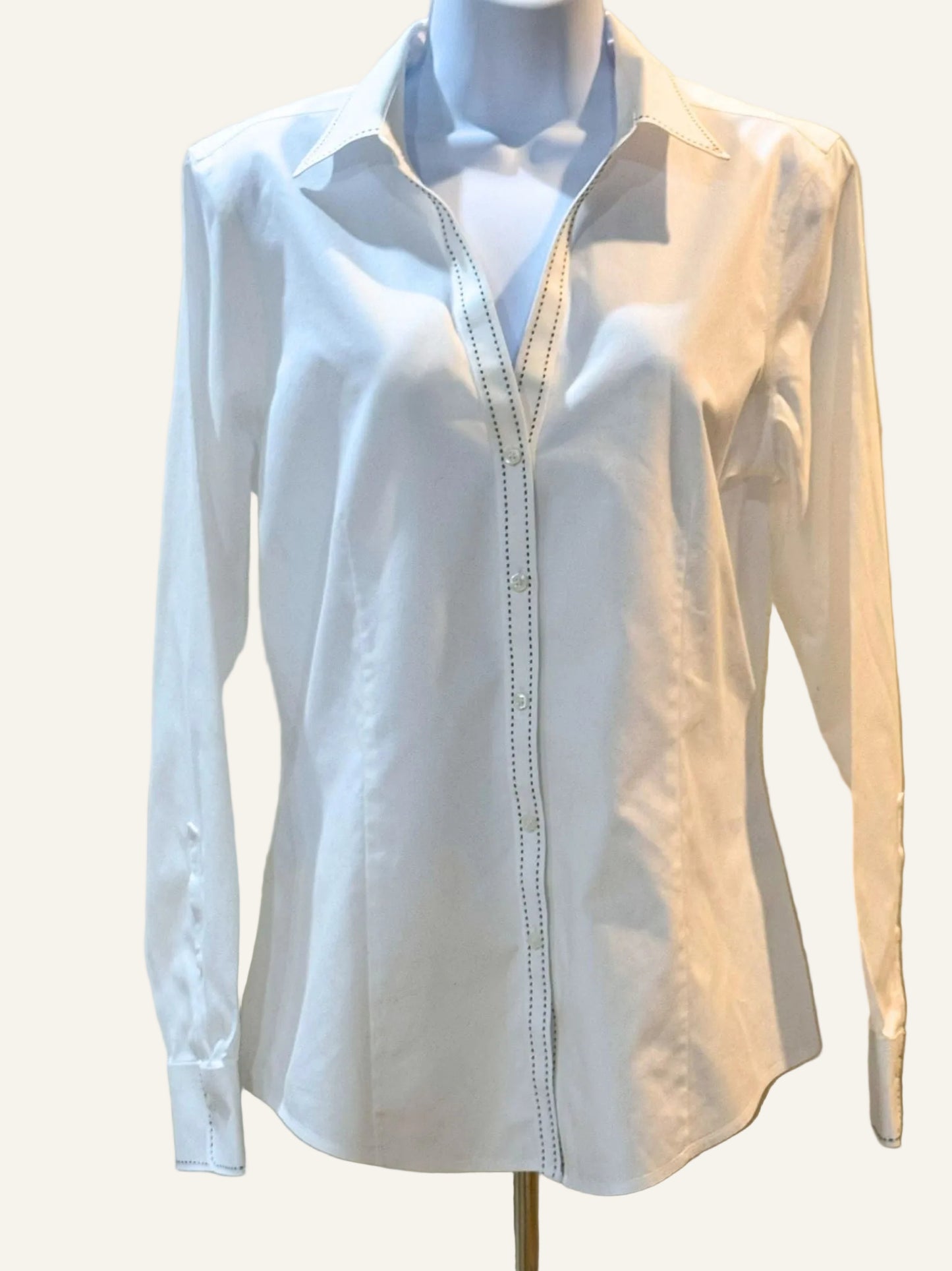 Brooks Brothers White Blouse