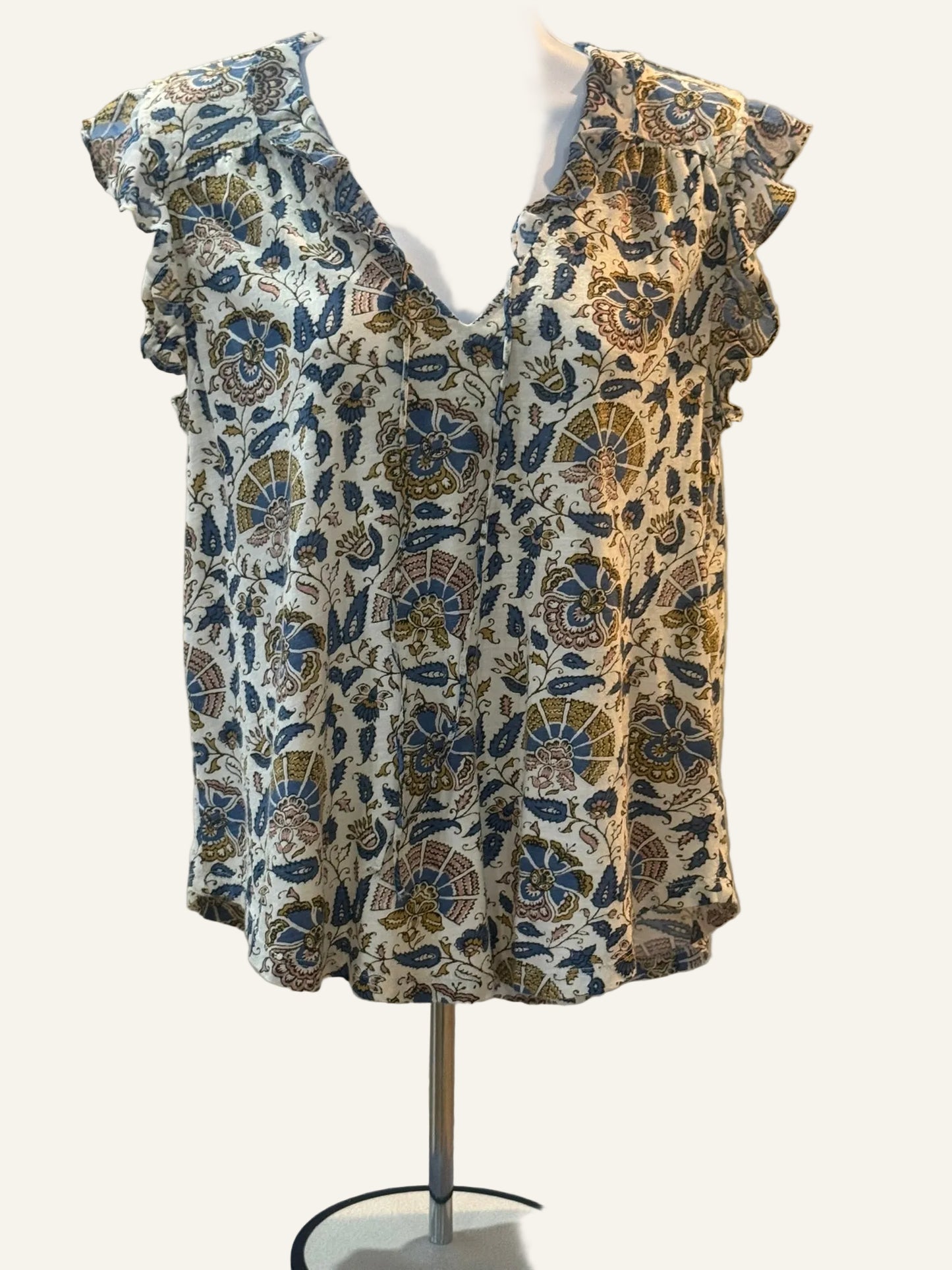 Lucky Brand Floral Print Top