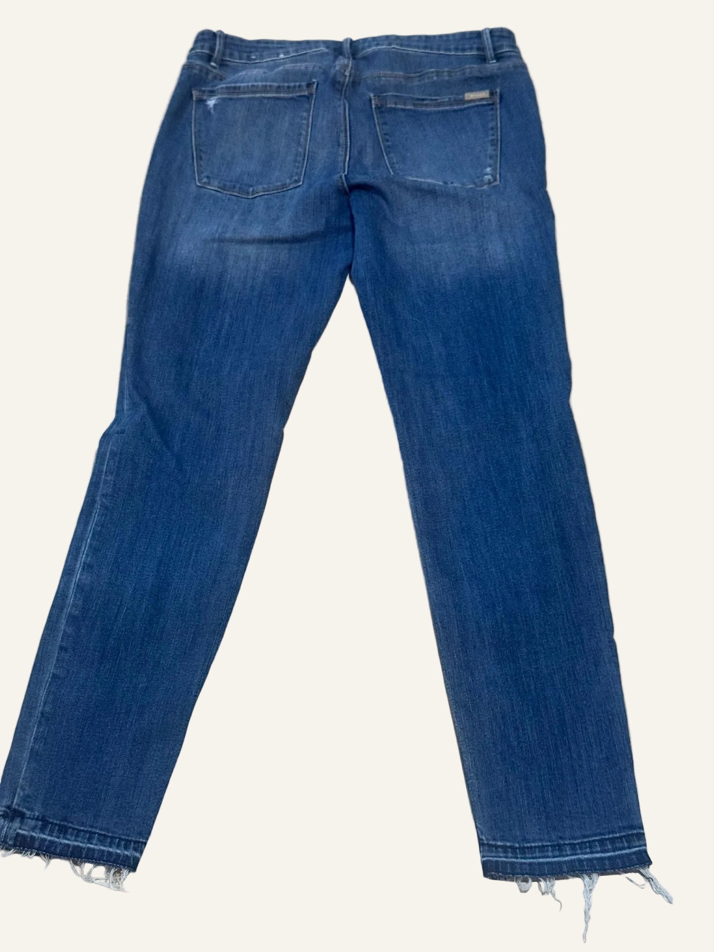 Skimmer Distressed Women's Blue Jeans