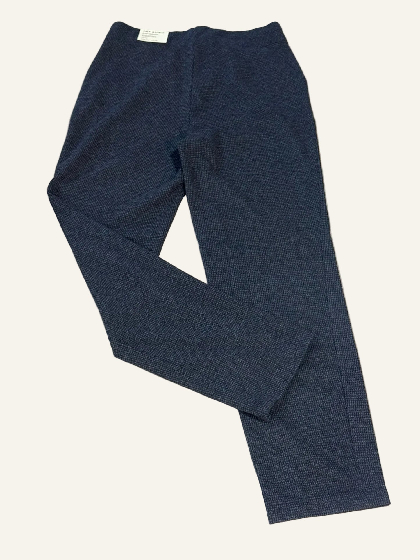 Max Studio Gray Women's Checkered Trousers