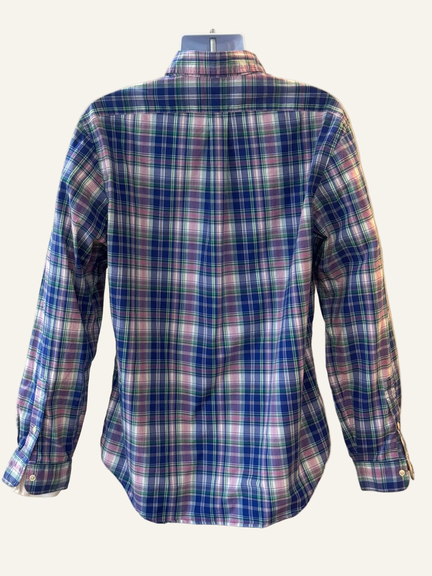 Ralph Lauren Blue Plaid Shirt