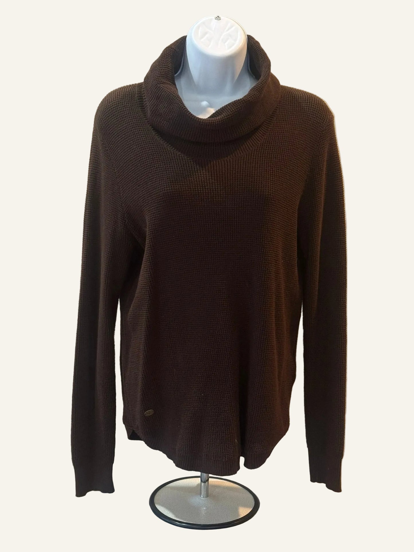 Lauren by Ralph Lauren Brown Turtleneck Sweater