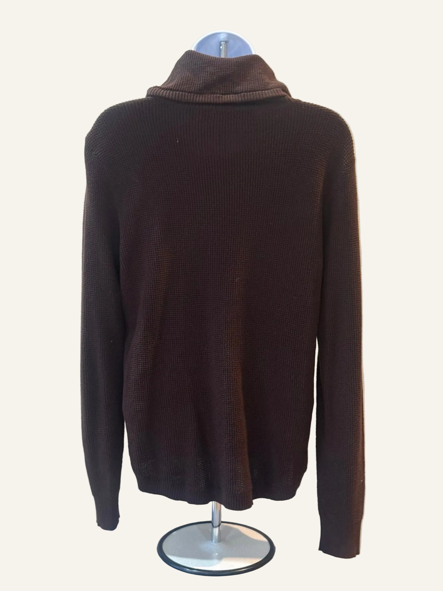 Lauren by Ralph Lauren Brown Turtleneck Sweater