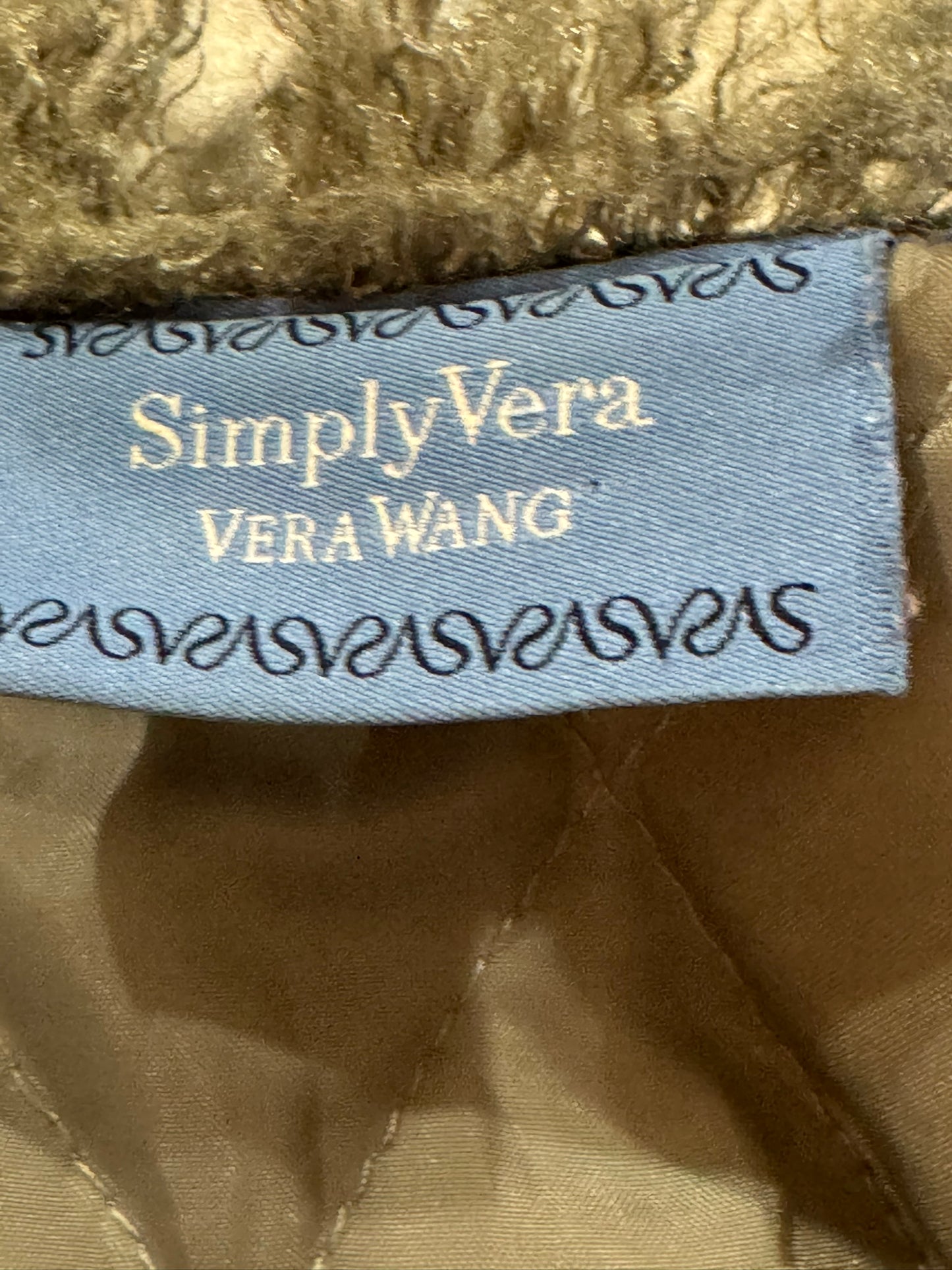 Simply Vera by Vera Wang Gray Faux Fur Vest