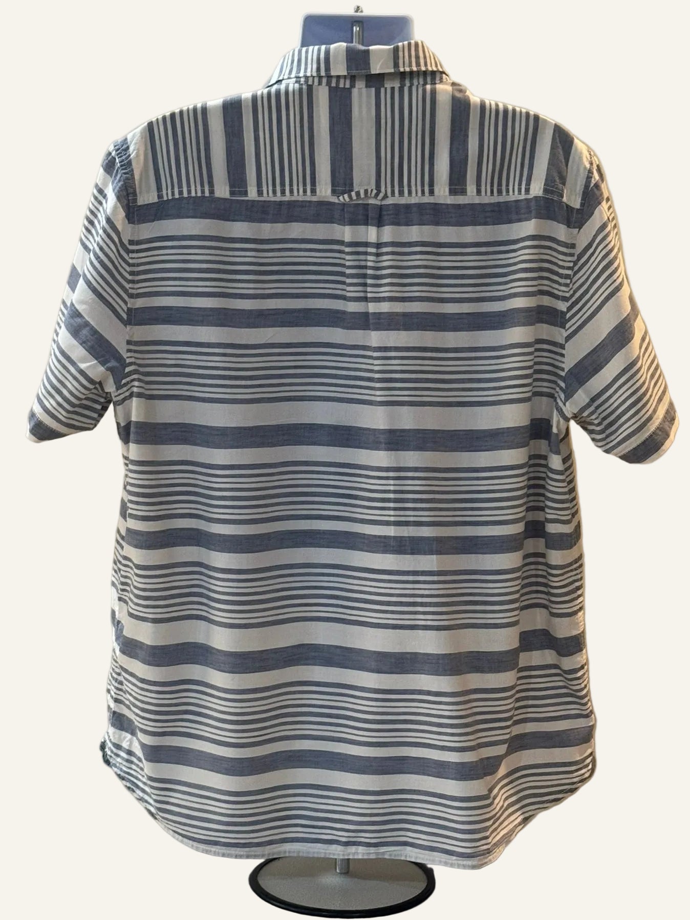 Tommy Bahama Blue  and White Striped Shirt