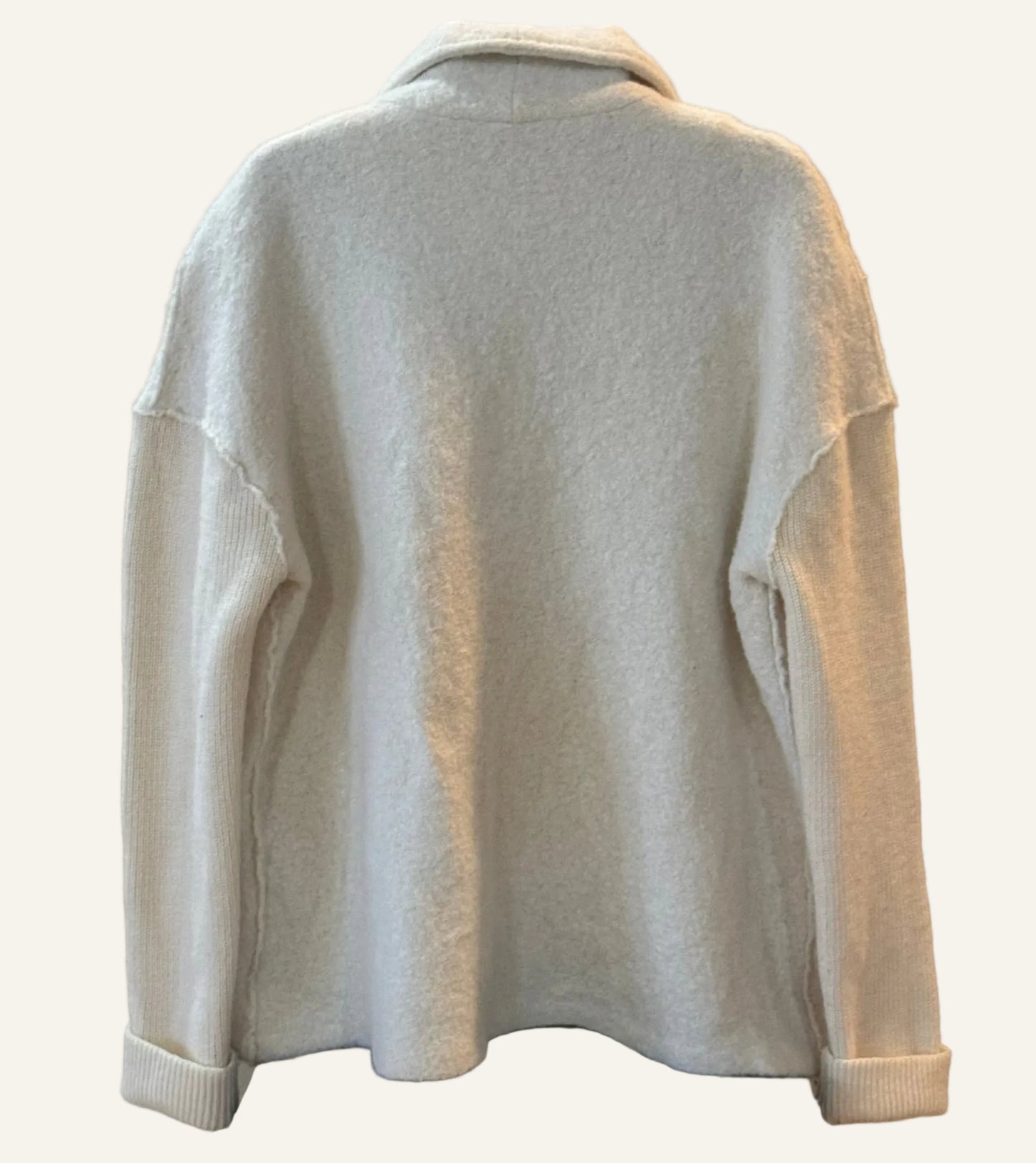 Cynthia Rowley Beige Wool Blend Jacket