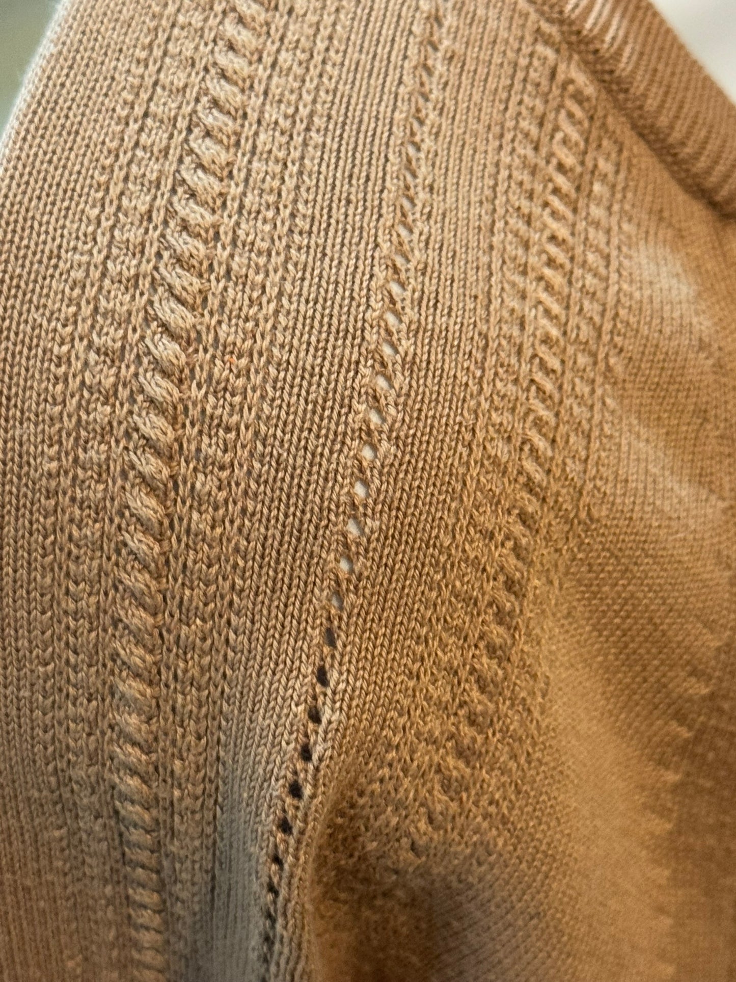 Banana Republic Tan Cardigan Sweater
