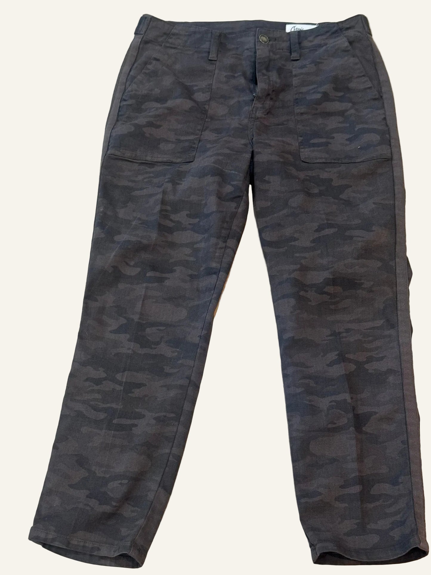Cosmic Blue Love Brown Camouflage Pants