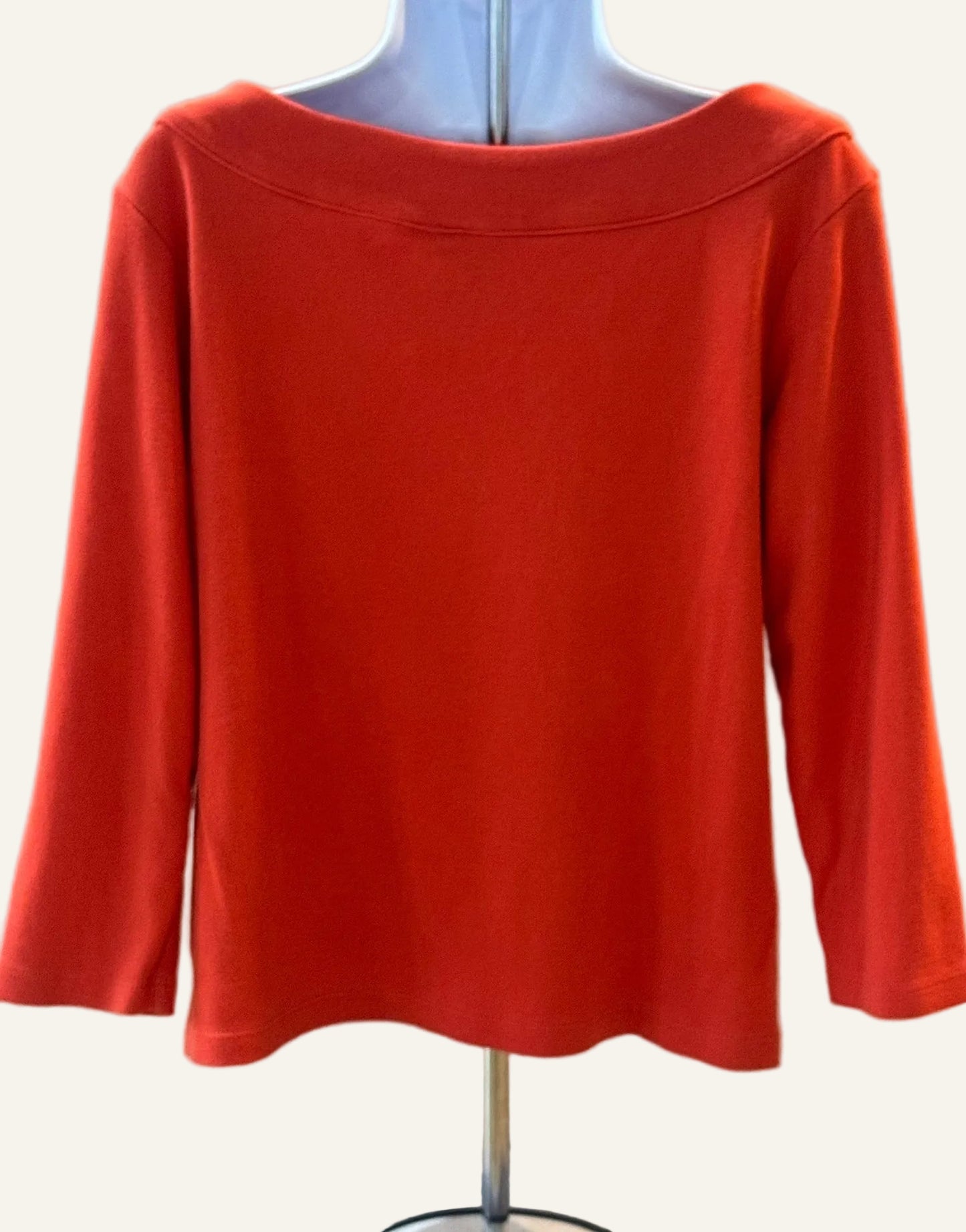 Rafaella Orange Buckle Top