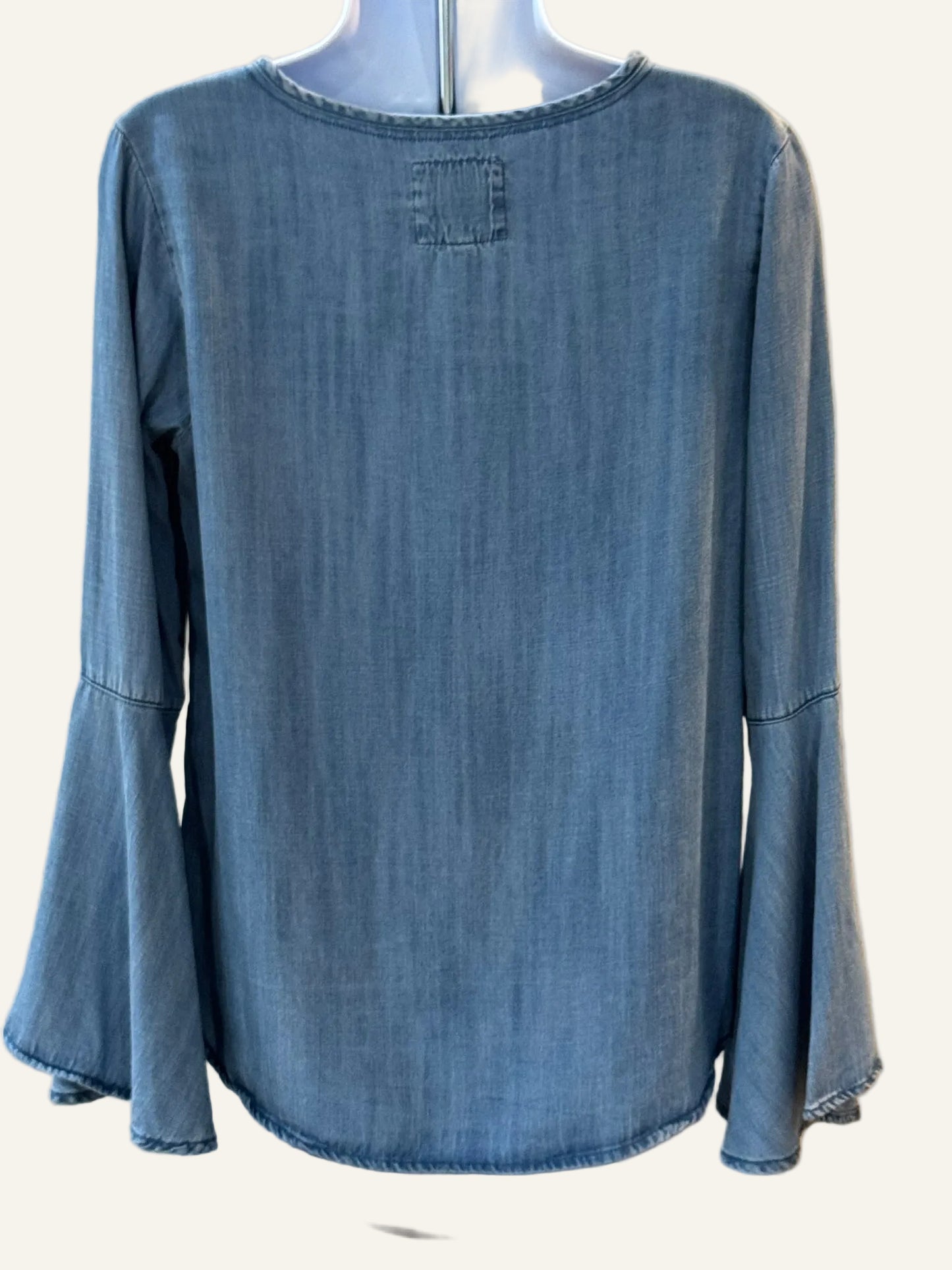 Thread & Supply Light Blue Denim Top