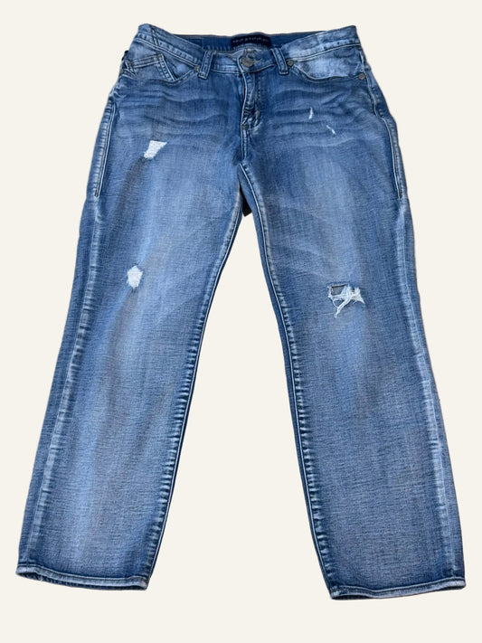 Rock & Republic Distressed Blue Denim Jeans