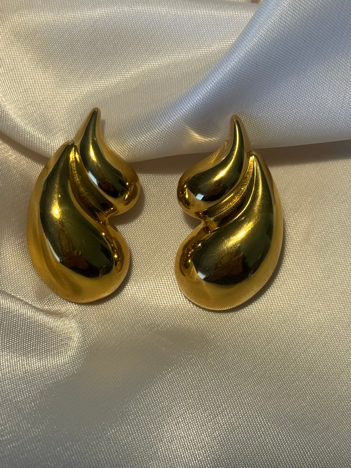 Chunky Two Drops - Gold