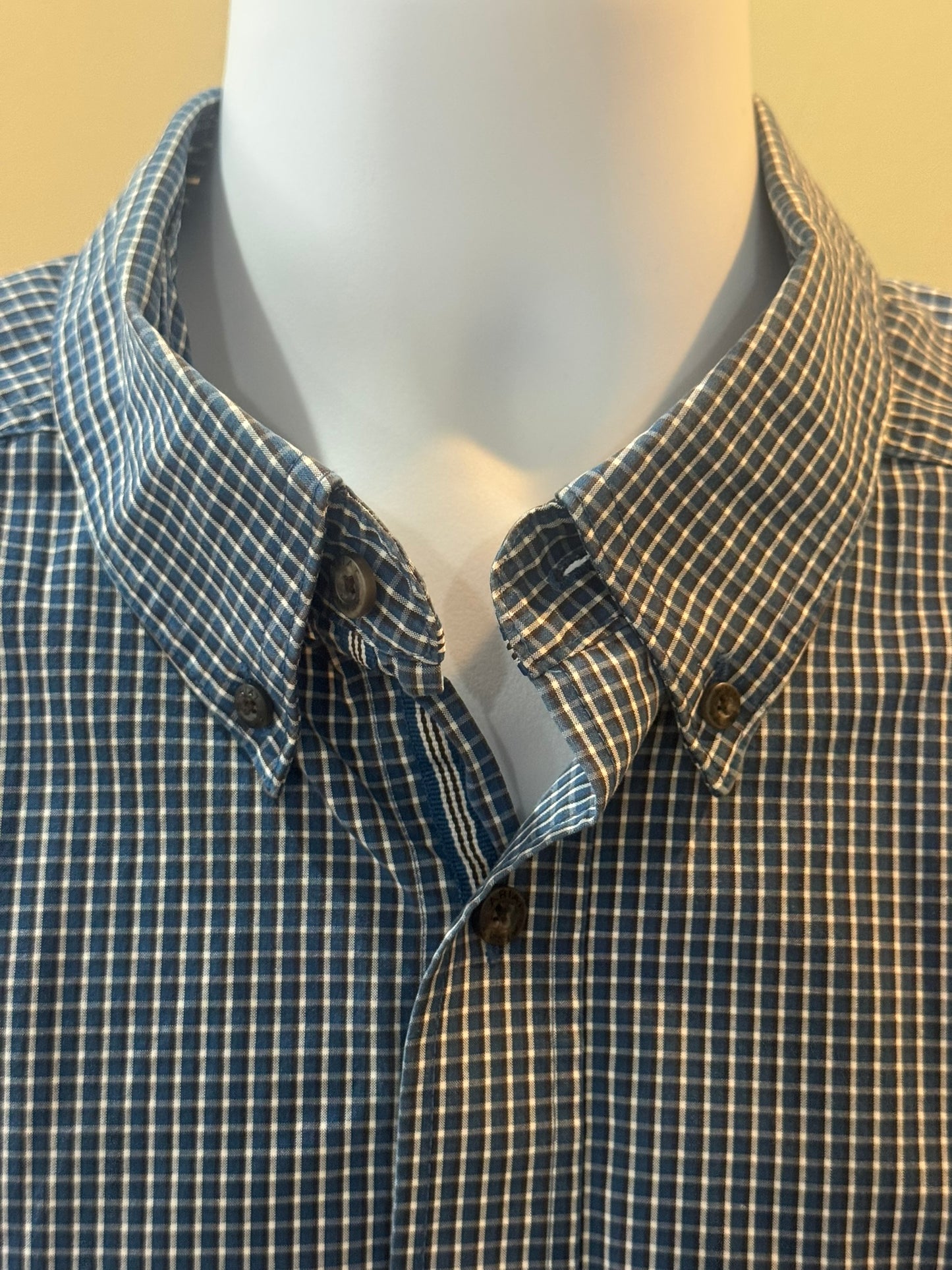 Ariat Pro Series Blue Checkered Western Shirt