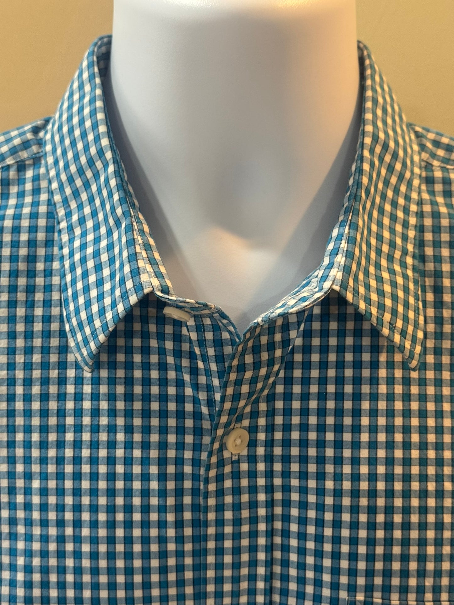 J.Crew Thompson Blue Checkered Shirt