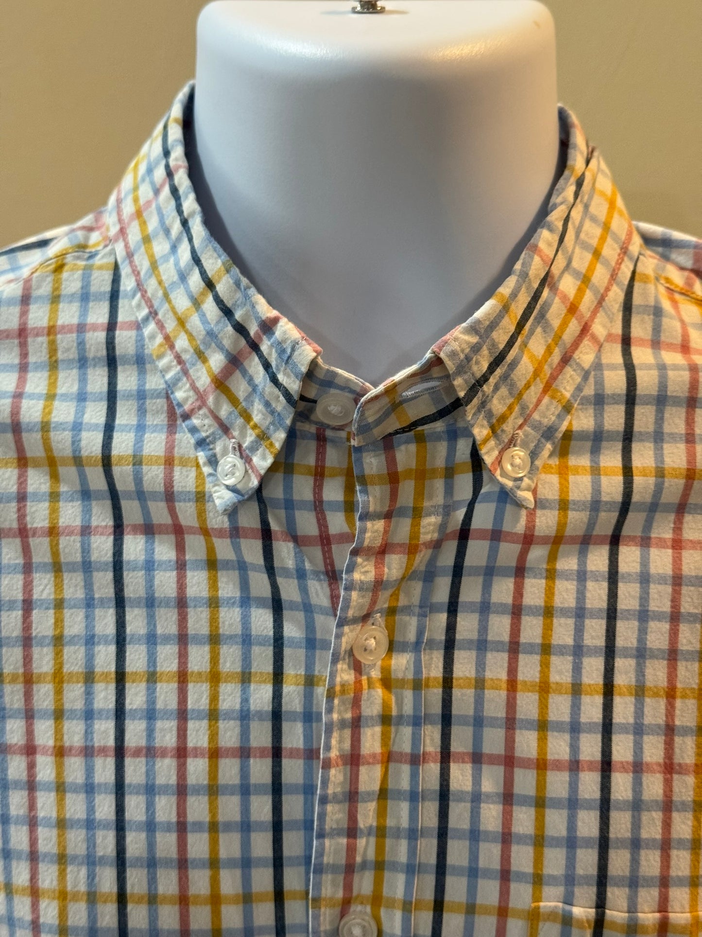 J.Crew Blue Plaid Shirt