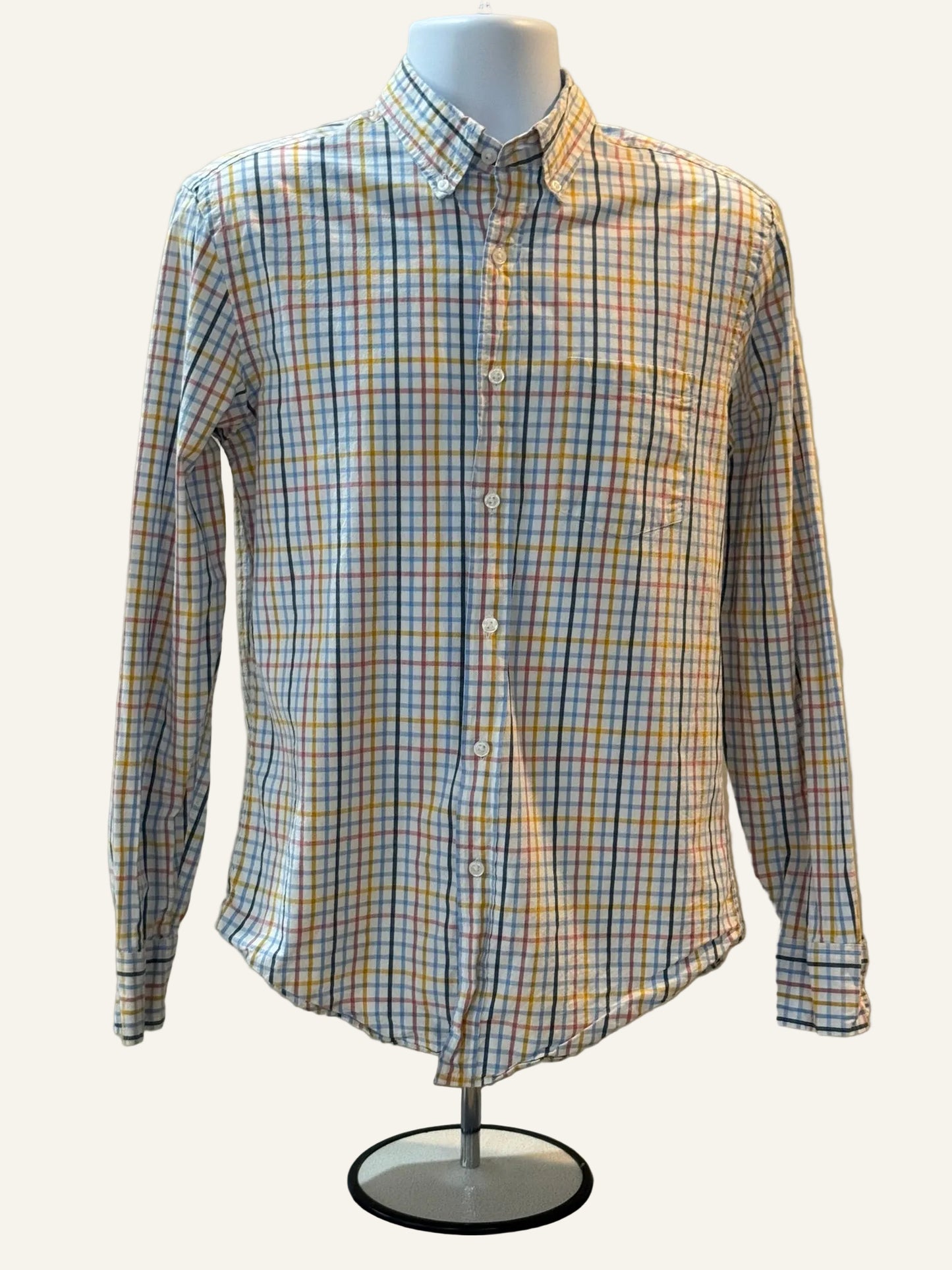 J.Crew Blue Plaid Shirt