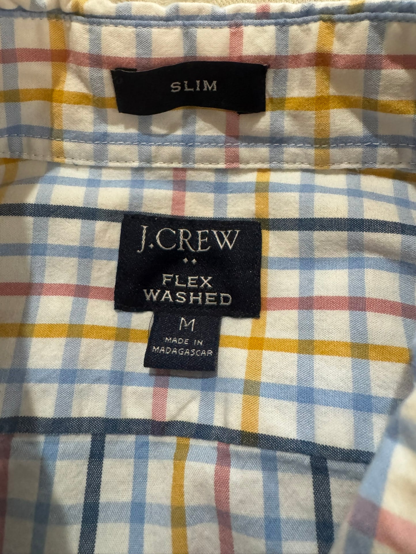 J.Crew Blue Plaid Shirt