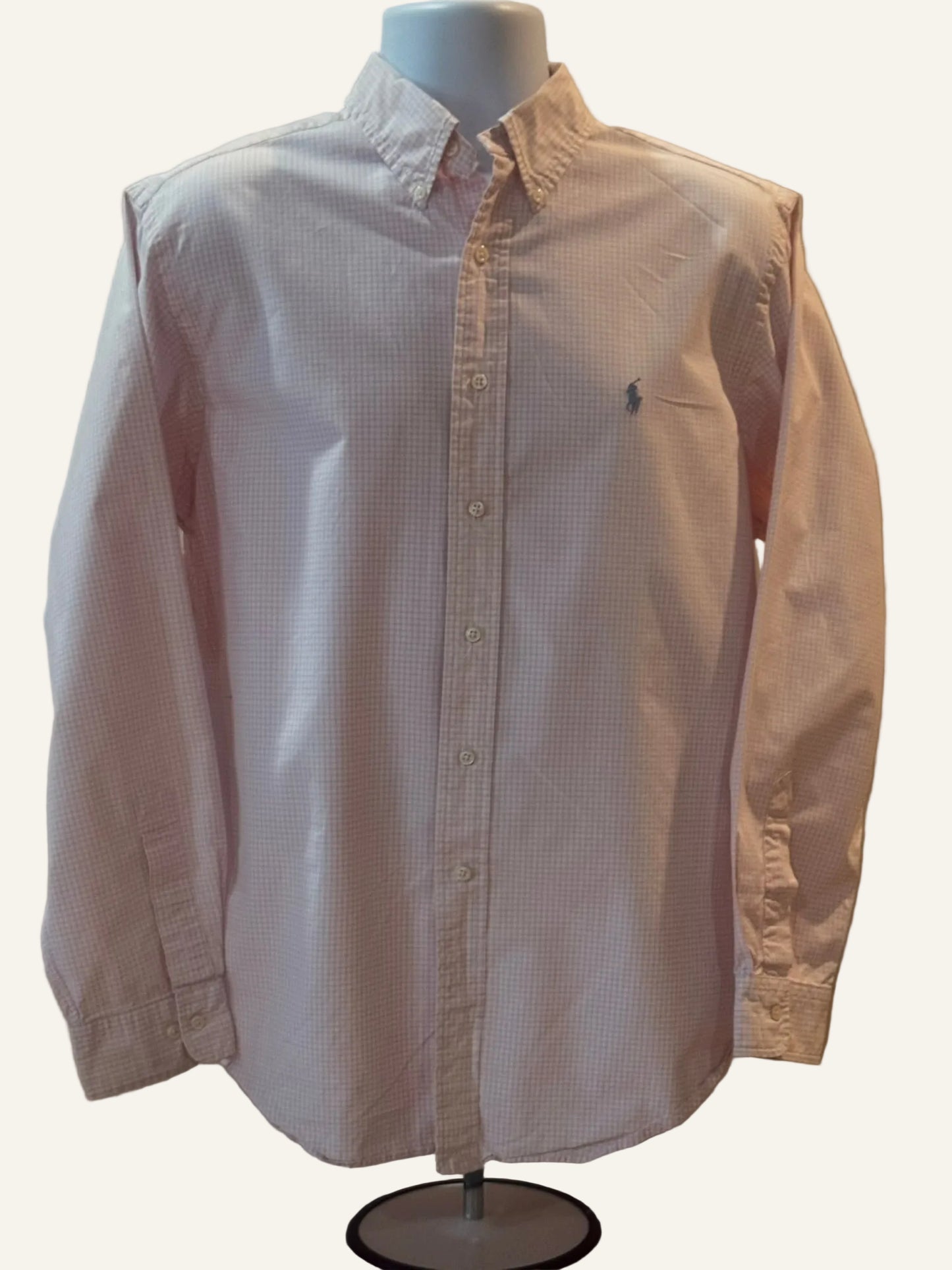 Ralph Lauren Pink Gingham Shirt